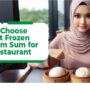 frozen halal dim sum