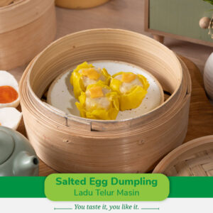 Salted Egg Dumpling (Ladu Telur Masin)